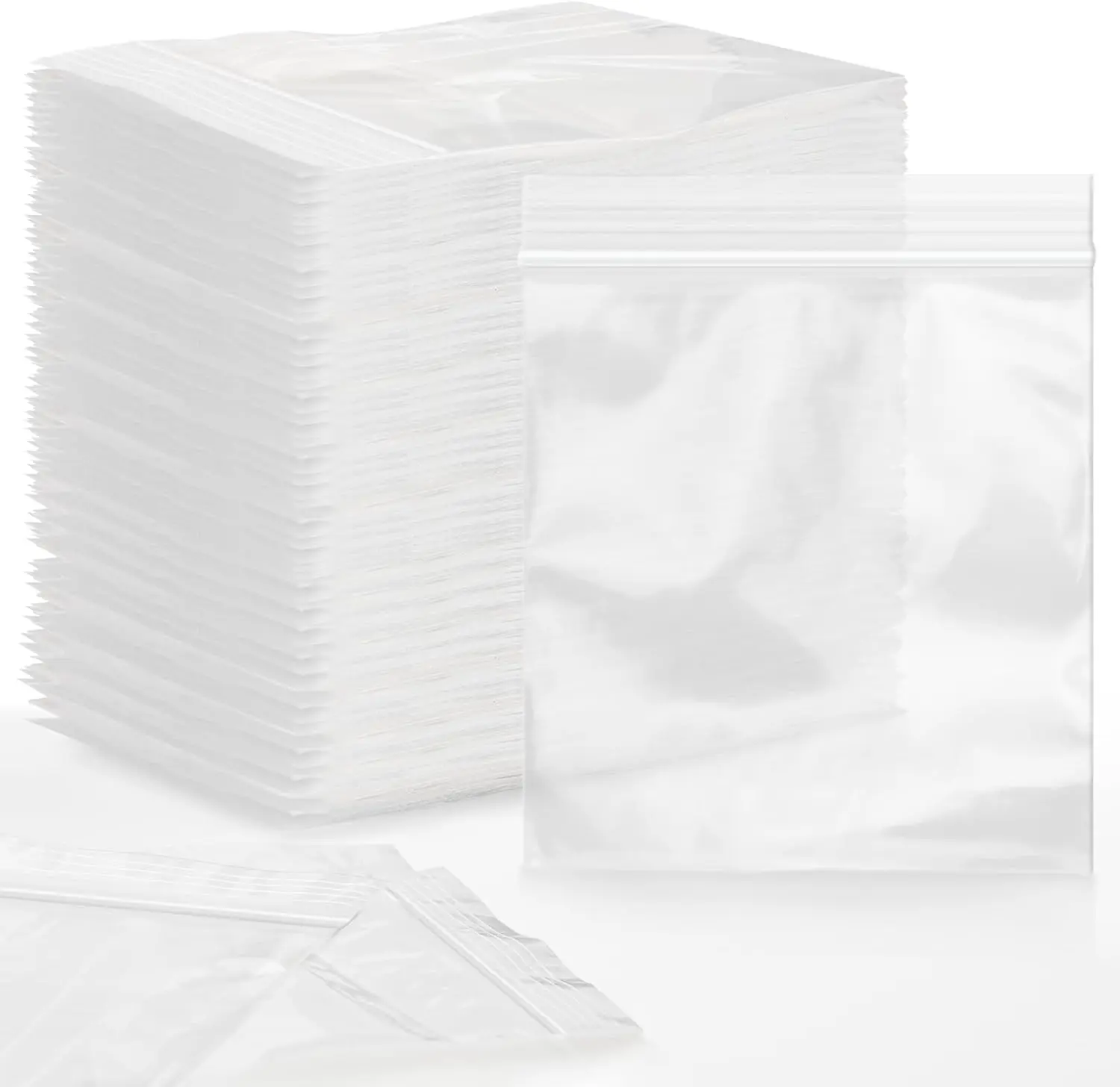 Small Clear Reclosable Zip Bags - 2 x 2 (500 Pack 3 Mil Thickness) 1