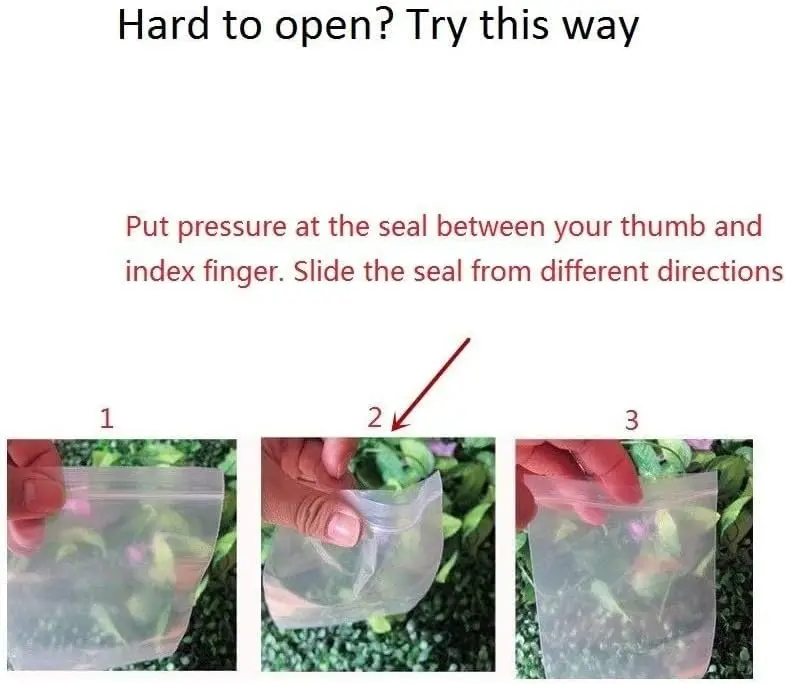 Small Clear Reclosable Zip Bags - 2 x 2 (500 Pack 3 Mil Thickness) 5